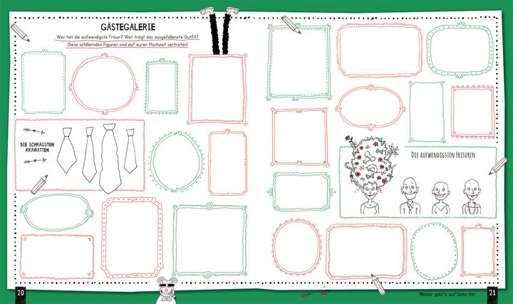 Produktbild Panini Hochzeit ist der schönste Tag im Leben - Das besondere Gästebuch (26.30 x 22.30 cm)