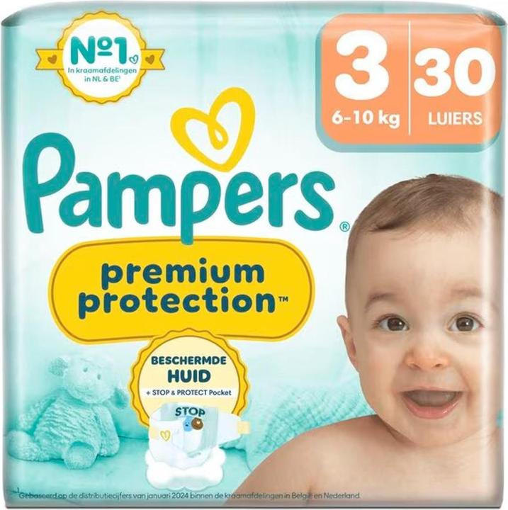 Image du produit Pampers Protection premium (Taille 3, 30 pcs)