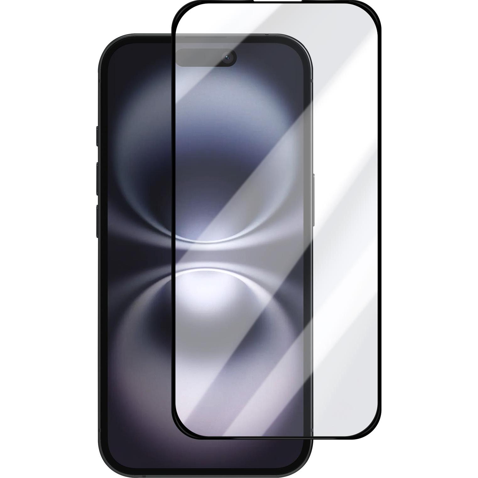 Forcell ToughGlass protector (1 Stück, Apple iPhone 16), Smartphone Schutzfolie, Transparent