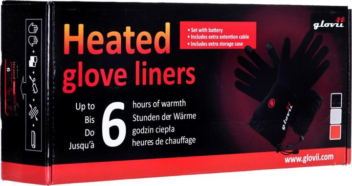 Immagine prodotto Glovii Guanti universali riscaldati neri S-M (S, M)