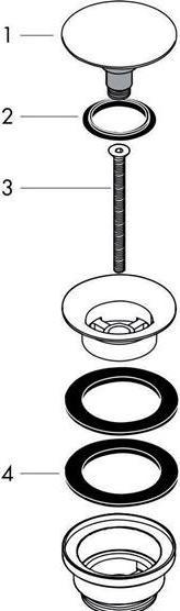 Image du produit hansgrohe Ensemble de drainage