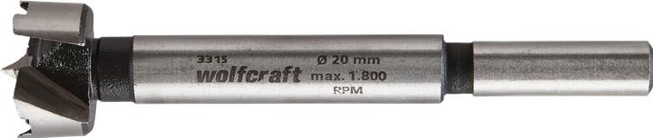 Actual product image wolfcraft 1 Forstner bit ø20x90mm (8 mm)