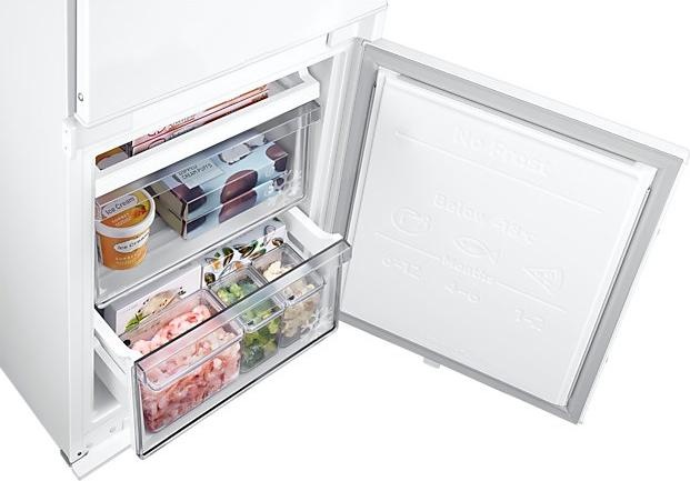 Image du produit Samsung BRB30703EWW/EF Réfrigérateur/congélateur Intégré 298 l E Blanc (298 l)