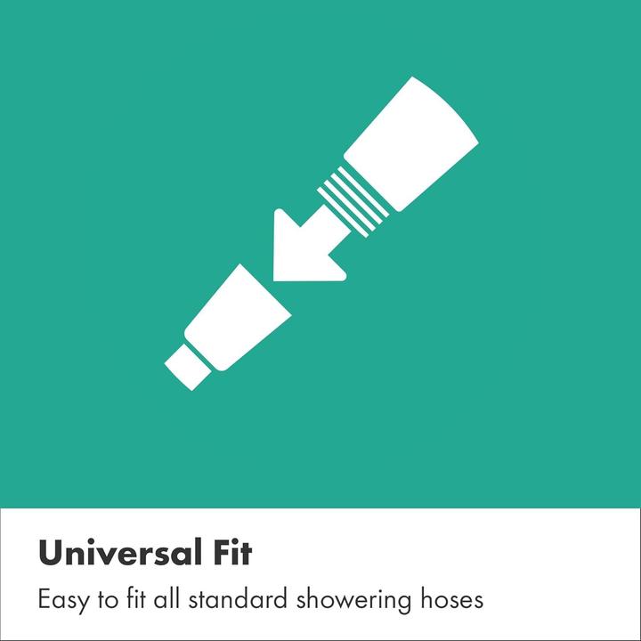 Produktbild hansgrohe Wassersparende Handbrause mit Anti-Kalk und drei Strahlarten (3 Strahlarten, 7.10 l/min)