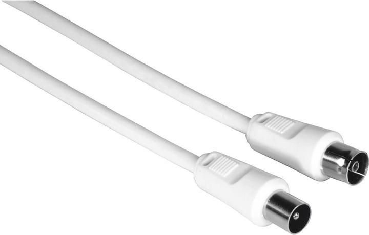 Hama Koax-Stecker – Koax-Kupplung (75 dB, Antennenkabel)