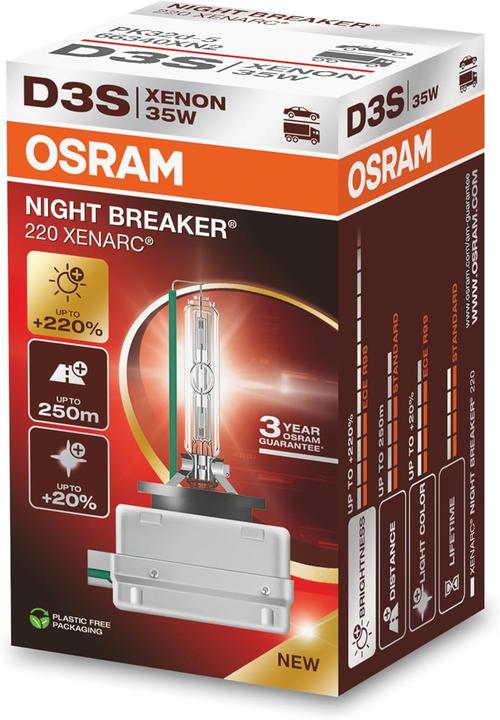 Immagine prodotto Osram Xenrac Night Breaker (D3S)