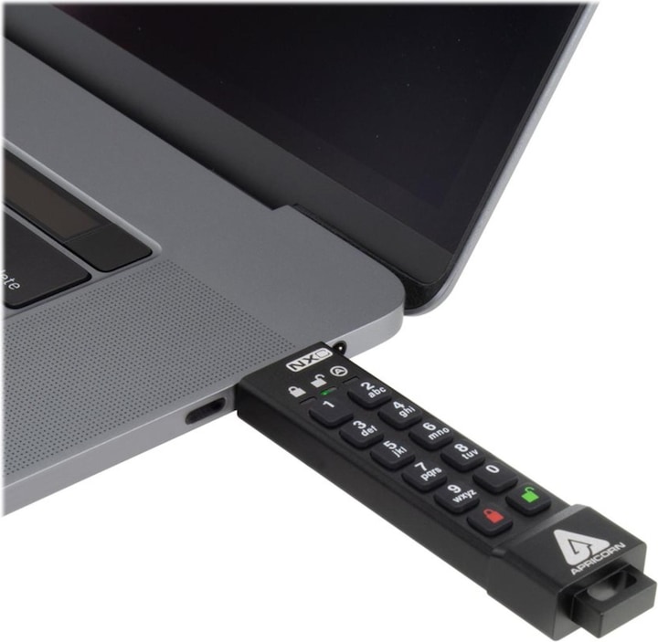 Produktbild Apricorn Aegis Secure Key 3NXC (128 GB, USB 3.1, USB-C)