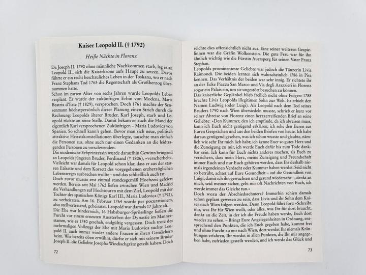 Produktbild Die Seitensprünge der Habsburger (Deutsch, Robert Seydel, 2007)
