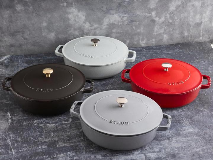 Immagine prodotto Staub Tostatore multifunzione (28 cm, Pirofila + casseruola, Ghisa)