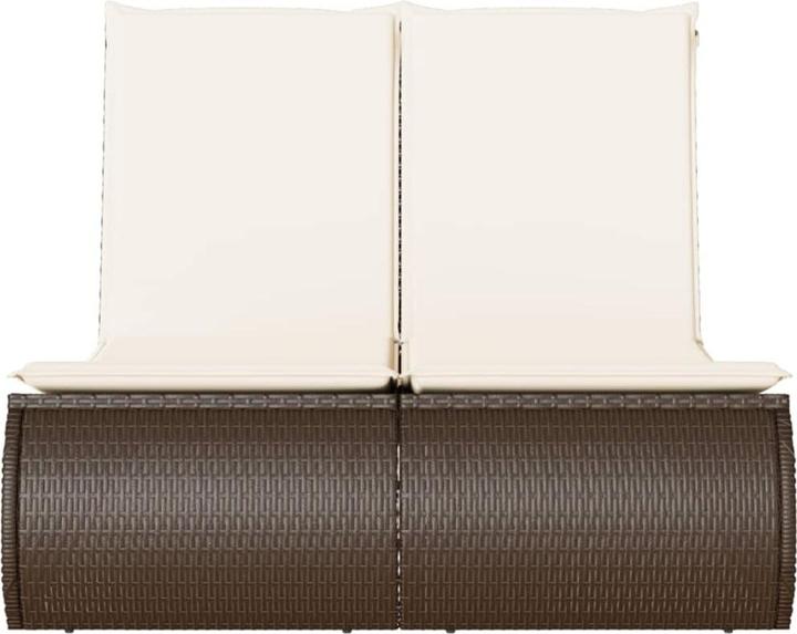 Produktbild vidaXL Doppel-Sonnenliege (200 cm)