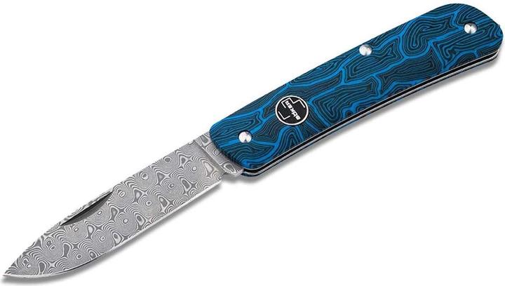 Böker Tech Tool Blue Damast (6.70 cm)