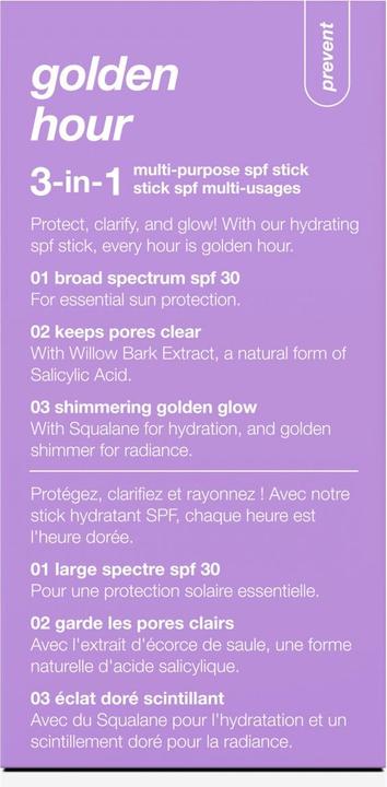 Actual product image Dermalogica Clear Start - Golden Hour Hydrating Spf 30 Stick (Sun stick, SPF 30, 20 ml)