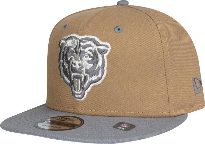 Actual product image New Era 9Fifty Snapback Cap - NFL Chicago Bears Khaki