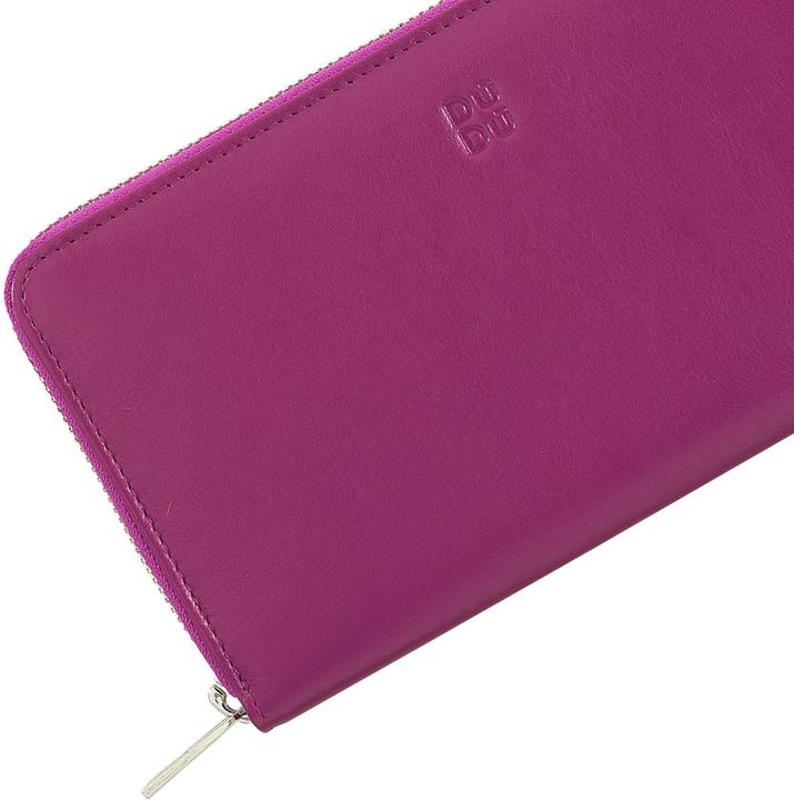 Actual product image Dudubags Mauritius - Multicolour Wallet Cross Fuchsia