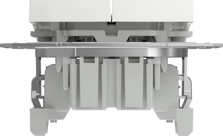 Image du produit Schneider Electric Bouton-poussoir double Asfora blanc (RAL 9003) EPH1170121D