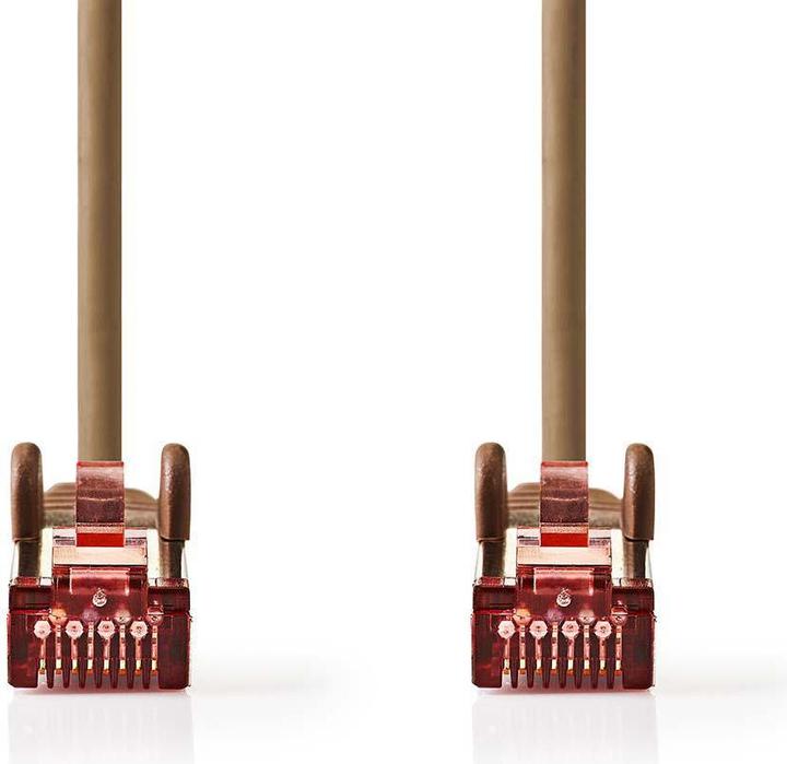Produktbild Nedis Netzwerkkabel CAT6 S/FTP RJ4 5 Stecker - RJ45 Stecker 7 (S/FTP, CAT6, 7.50 m)