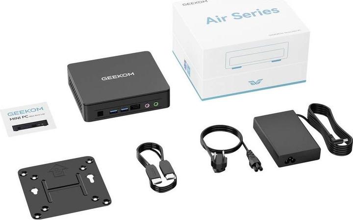 Actual product image Geekom Mini PC Mini Air12 Lite () Intel® N-Reihe N150 8 GB RAM 256 GB SSD I (Intel N150, 8.59 GB, 274.88 GB, Intel UHD Graphics)