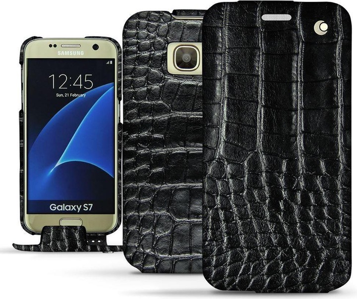 Actual product image Noreve Leather cover vertical (Samsung Galaxy S7)