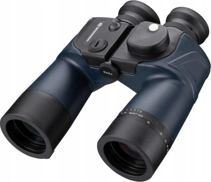 Productafbeelding Bresser Verrekijker - Binosail 7x50 - Incl Kompas - Geschikt voor Watersporten (7 x, 50 mm)