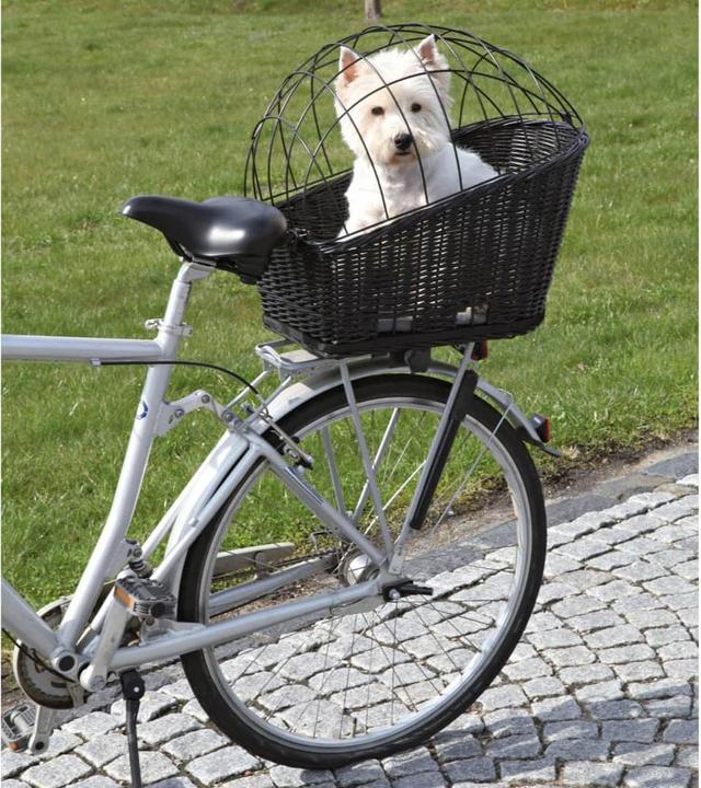 Immagine prodotto Trixie Cestino per bicicletta (Cane, Riflettori)