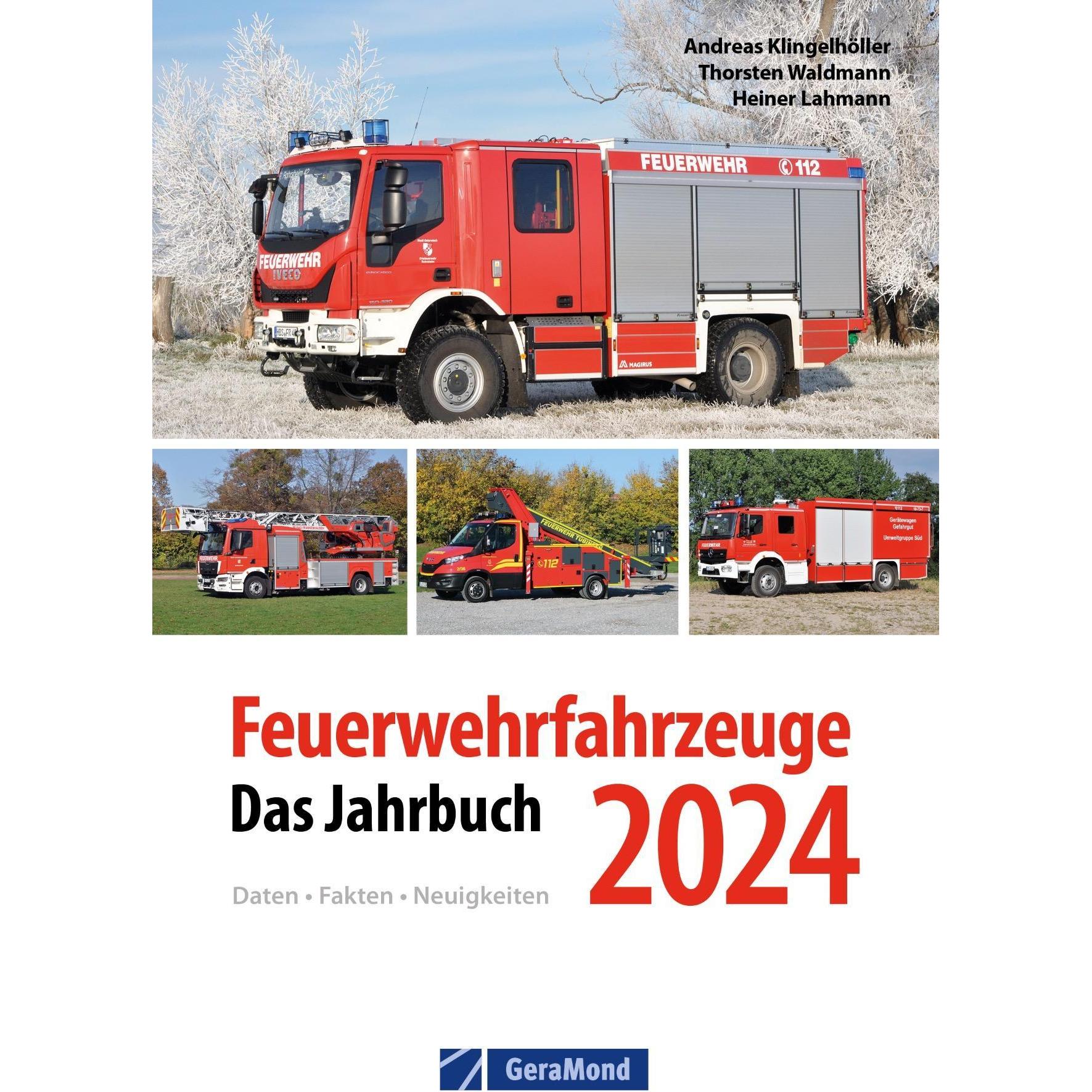 Thumbnail - Feuerwehrfahrzeuge 2024, Ratgeber von Thorsten Waldmann, Andreas Klingelhöller, Heiner Lahmann