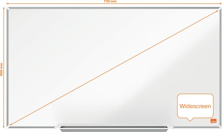 Actual product image Nobo Magnetic whiteboard Impression Pro 32 (70.20 x 39.20 cm)