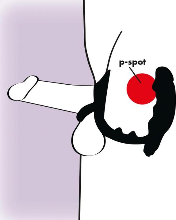 Actual product image Black Velvets Ring & Vibro-Plug