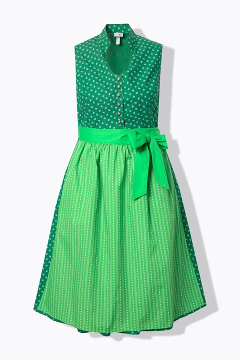 Actual product image Ulla Popken Minimal Print Goblet Collar Dirndl (62)