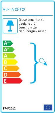 Energy Label Lucide fresh (E27)