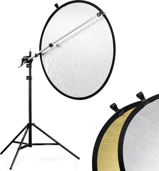 Immagine prodotto Walimex Set di supporti per riflettori (Specchio, 107 cm)