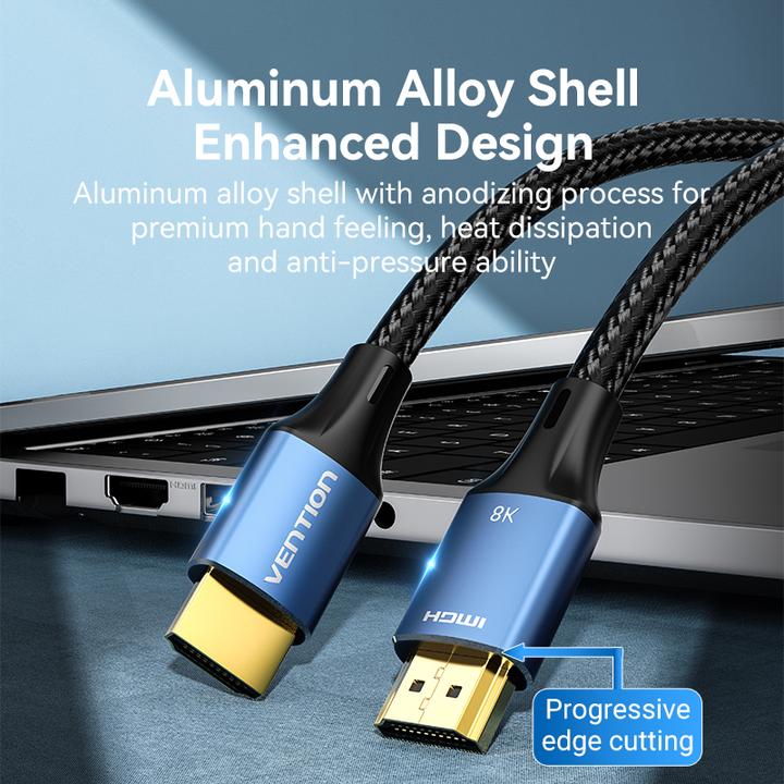 Produktbild Vention HDMI-A 8K Cable 5m ALGLJ (Blue) (5 m)