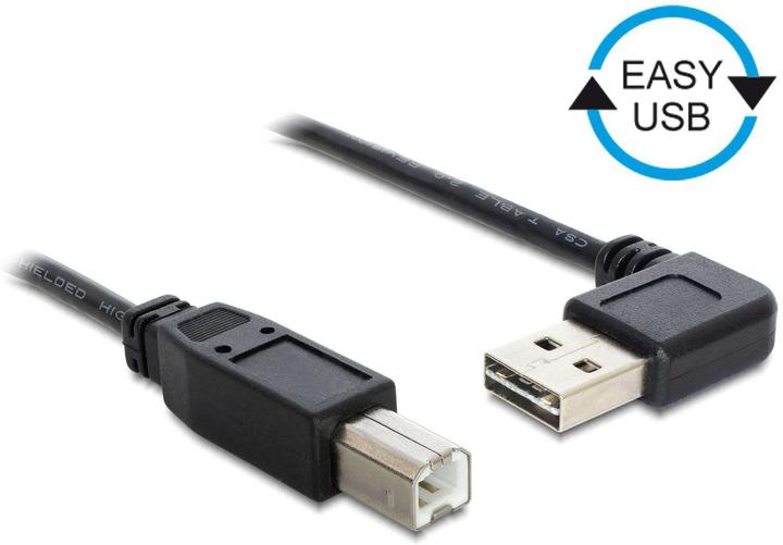 Image du produit Delock USB A – USB B (0.50 m, USB 2.0)
