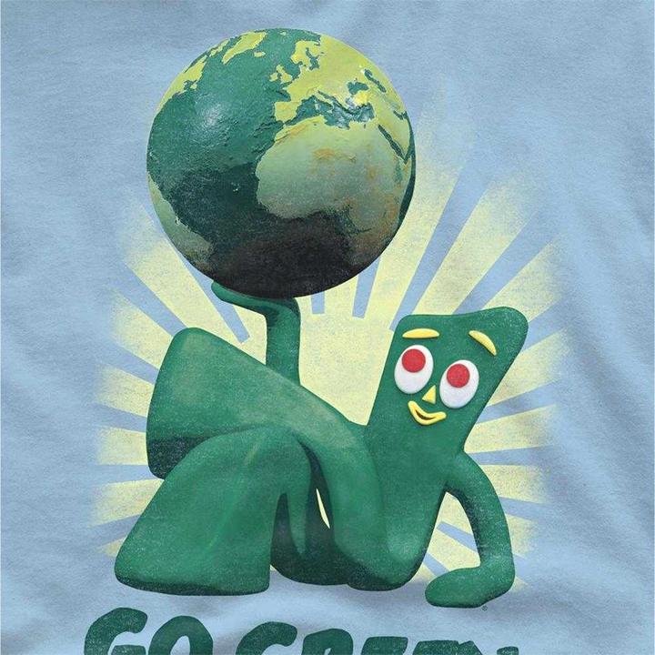 Immagine prodotto Gumby Go Green TShirt (S)