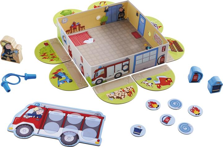 Actual product image Haba Mes premiers jeux Théo le pompier (French)