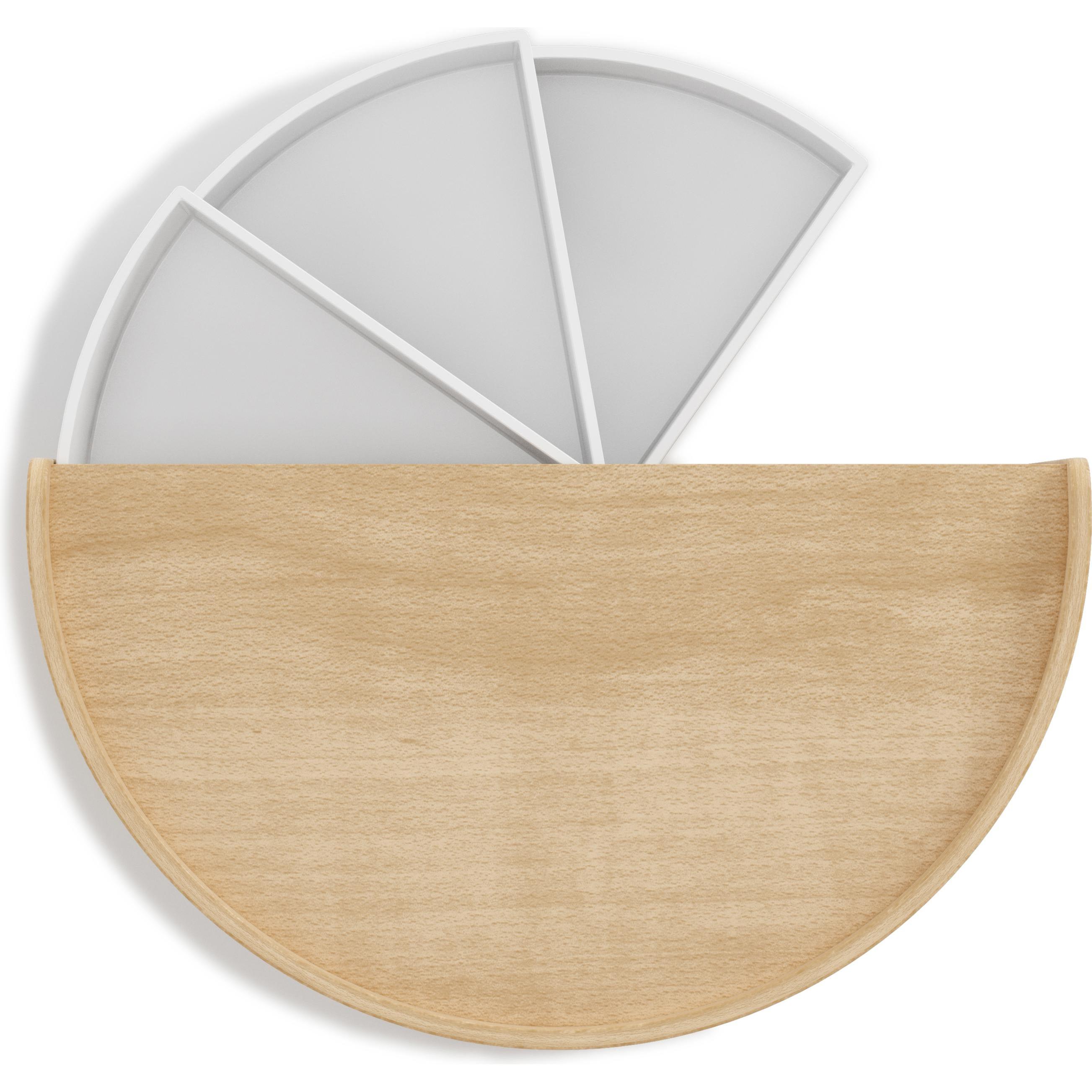 Thumbnail - Umbra, Uhrenbox + Schmuckaufbewahrung, Moona, Weiss