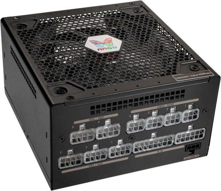 Actual product image Super Flower Leadex III ARGB 80 PLUS Gold power supply, modular - 750 Watt (750 W)