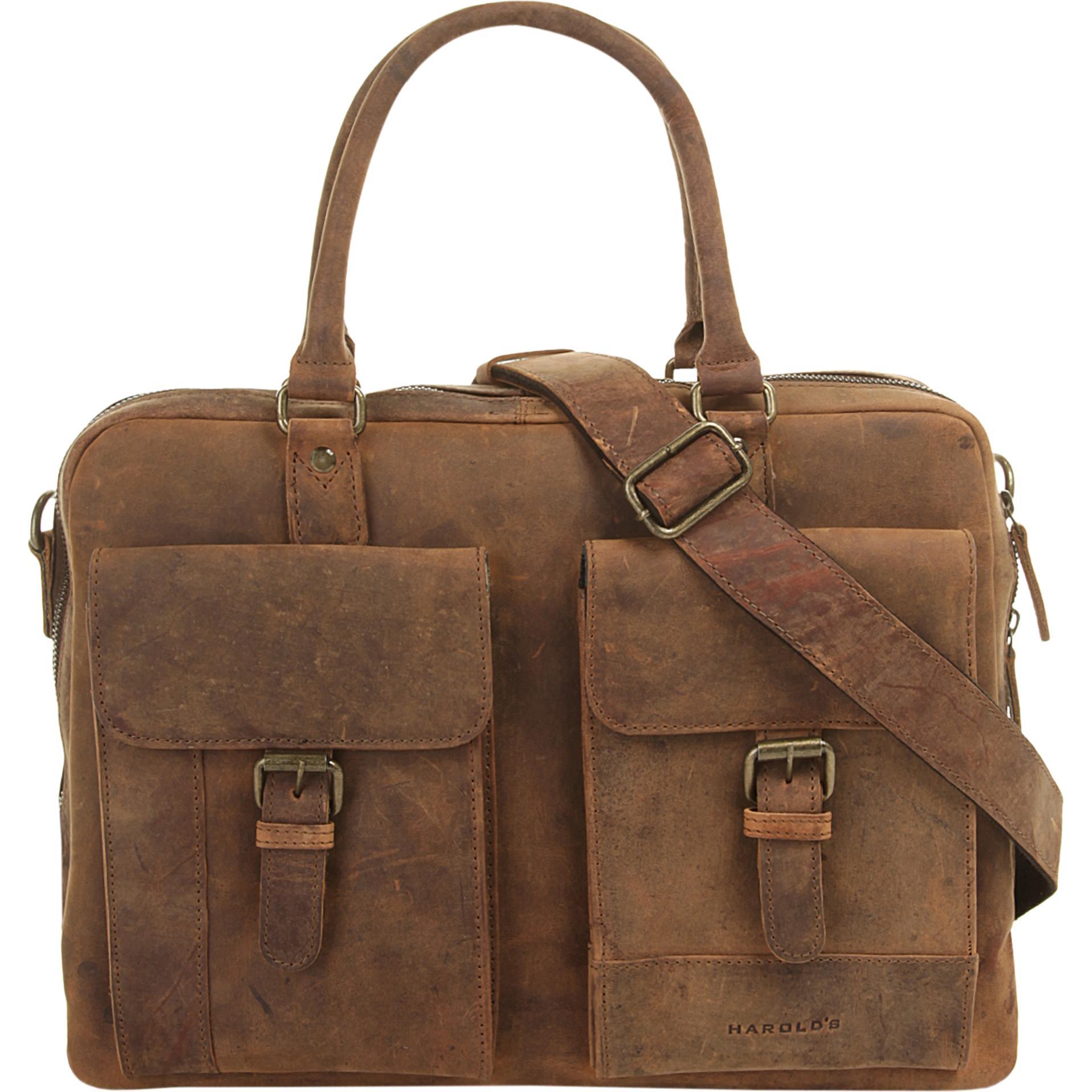 Harolds, Handtasche, Aktentasche ANTIC, Braun