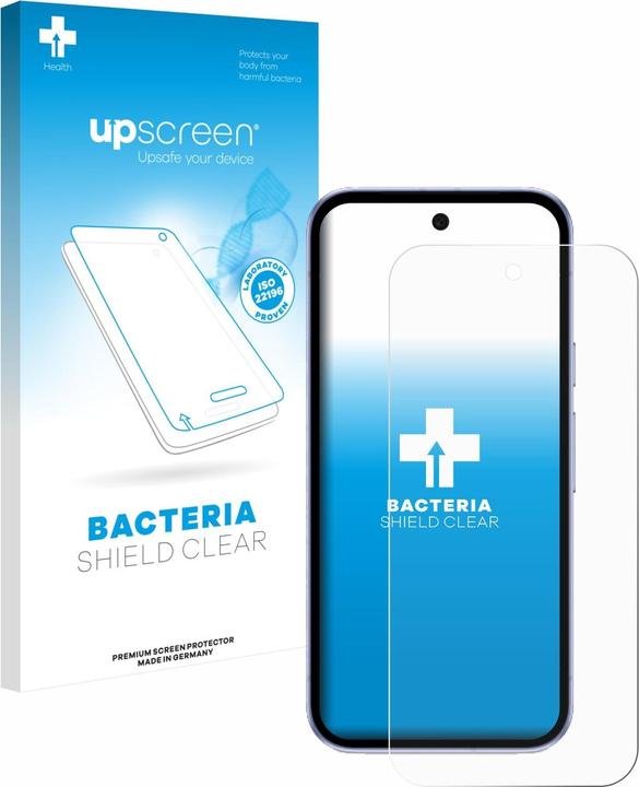 Produktbild upscreen Schutzfolie Displayschutz Displayschutzfolie Folie Klar antibakteriell (1 Stk., Google Pixel 9a)