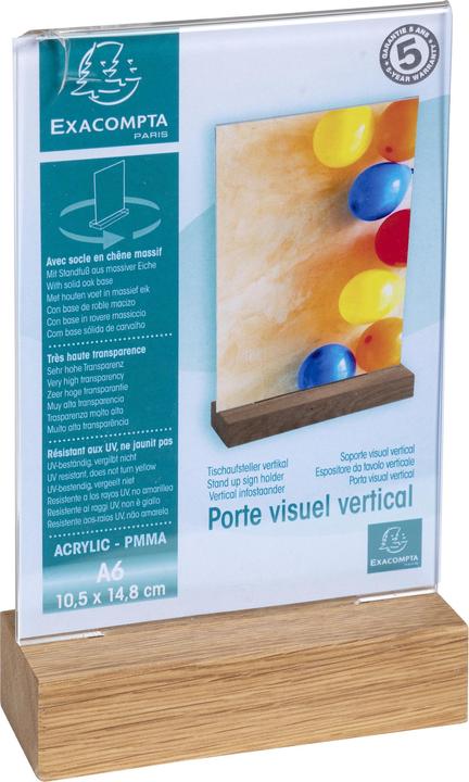 Image du produit Exacompta Présentoir de table (A6)