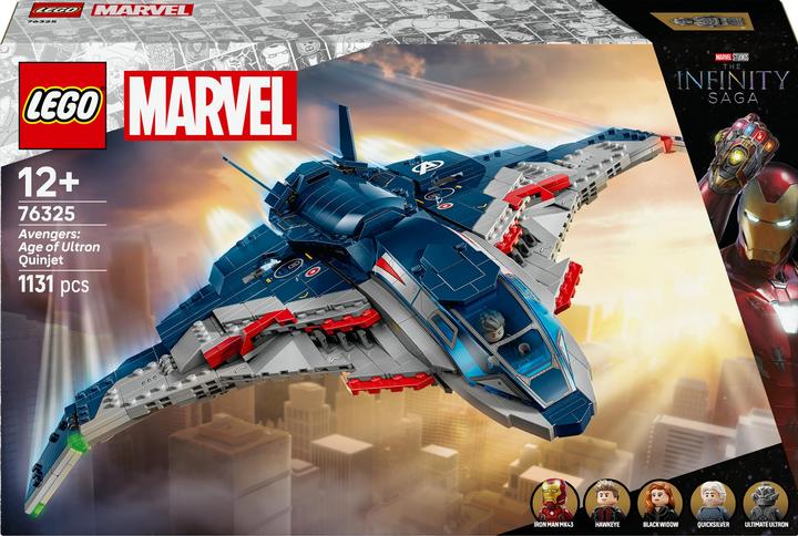 Actual product image LEGO Avengers: Age of Ultron Quinjet (76325, LEGO Marvel)