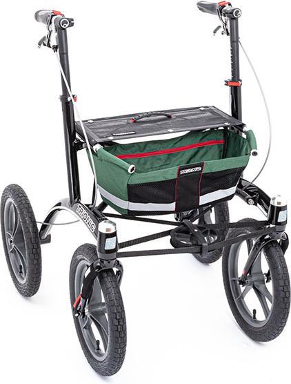 Trionic Rollator Walker schwarz, grau