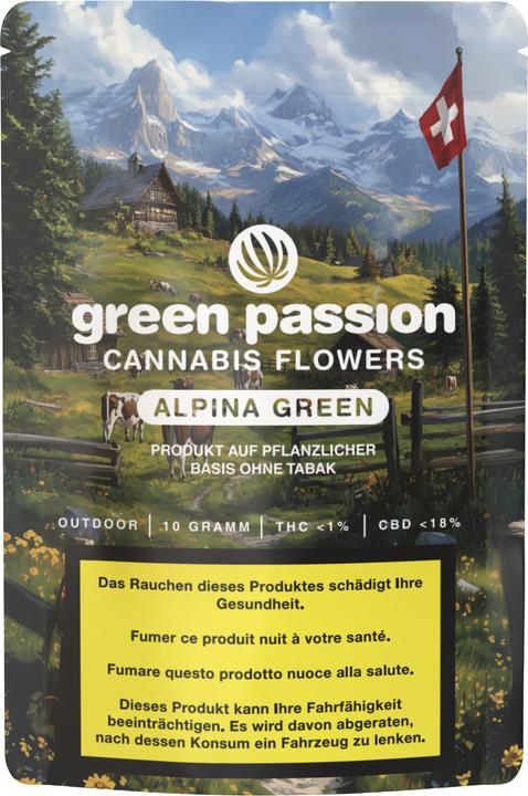 Produktbild Green Passion Alpina Green (10 g, Outdoor)