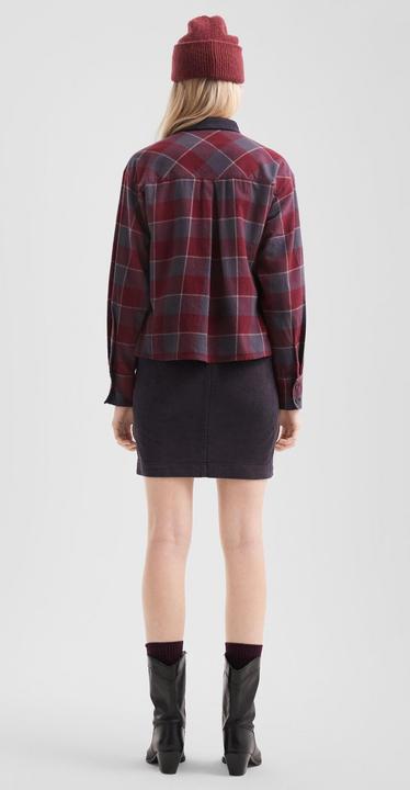 Immagine prodotto s.Oliver Bluse Flanell-Karobluse mit Cordkragen (34)