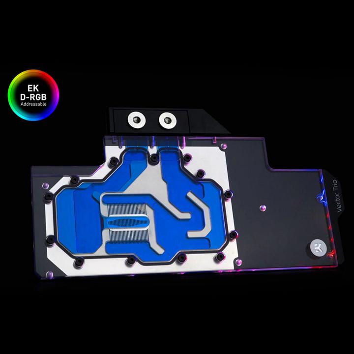 Produktbild EKWB EK-Quantum Vector Trio RTX 2080 Ti D-RGB - Nickel + Acryl