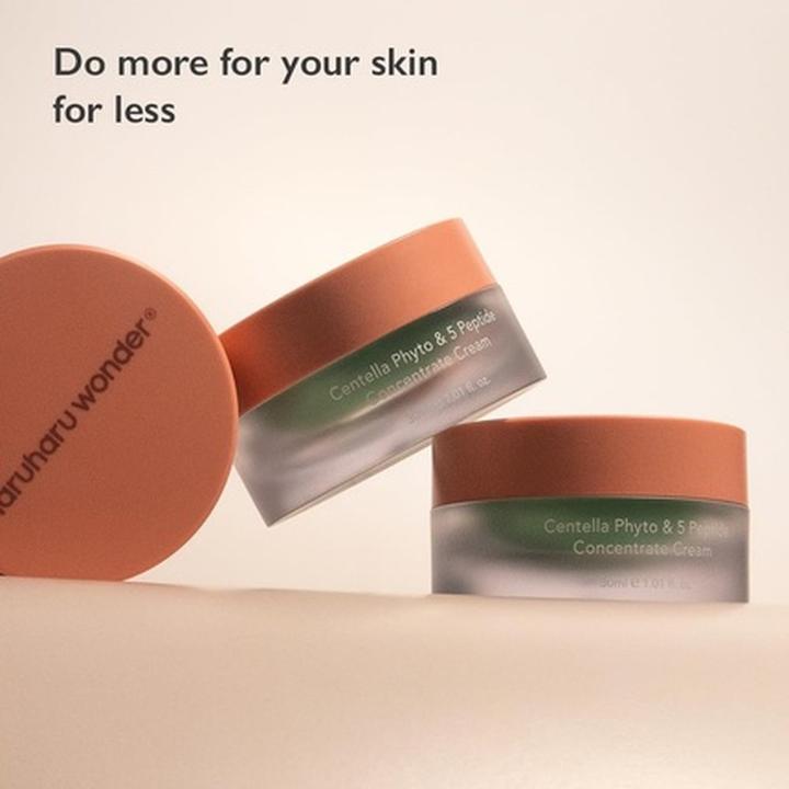 Actual product image Haruharu Wonder Centella Phyto & 5 Peptide Concentrate Cream 30Ml (30 ml)