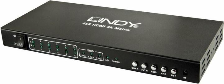 Produktbild Lindy HDMI 4K UHD 6x2 Matrix