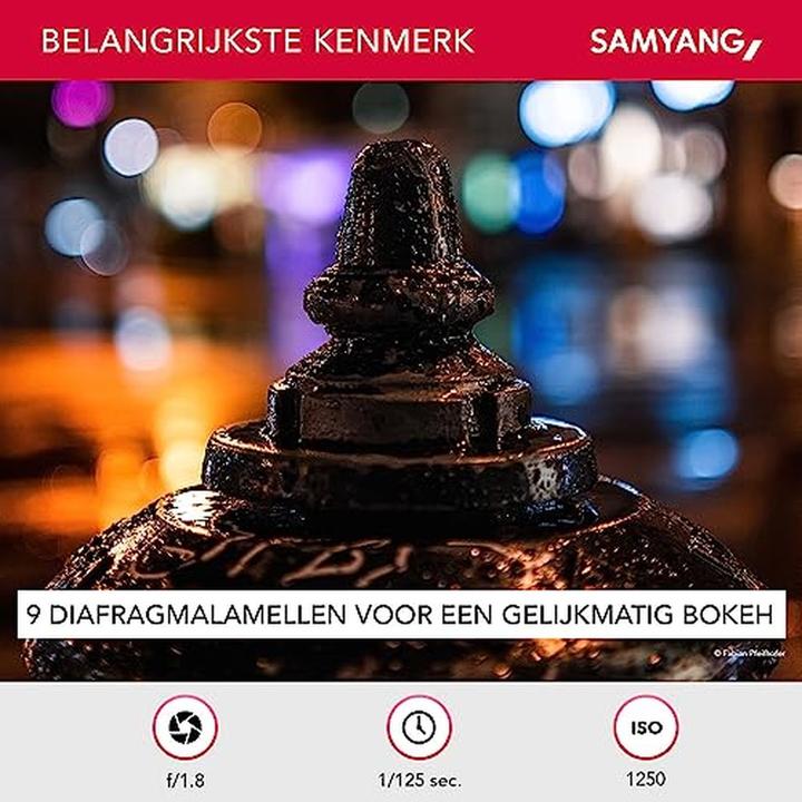 Produktbild Samyang AF 35mm f/1.8 FE (Sony E, APS-C / DX, Vollformat)