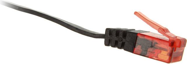 Image du produit InLine Câble patch 5m plat, U/UTP, Cat.6 (U/UTP, CAT6, 5 m)