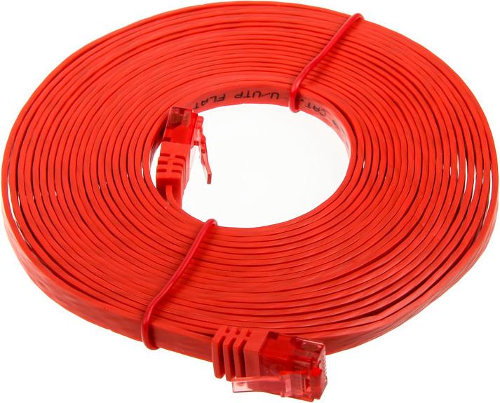 Immagine prodotto InLine Cavo patch 5m piatto, U/UTP, Cat.6 (U/UTP, CAT6, 5 m)