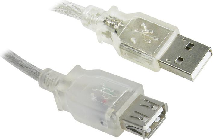 Produktbild InLine USB 2.0 Verlängerung, St/Bu Typ A (3 m, USB 2.0)